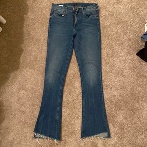 MOTHER JEANS WITH KICK FLARE